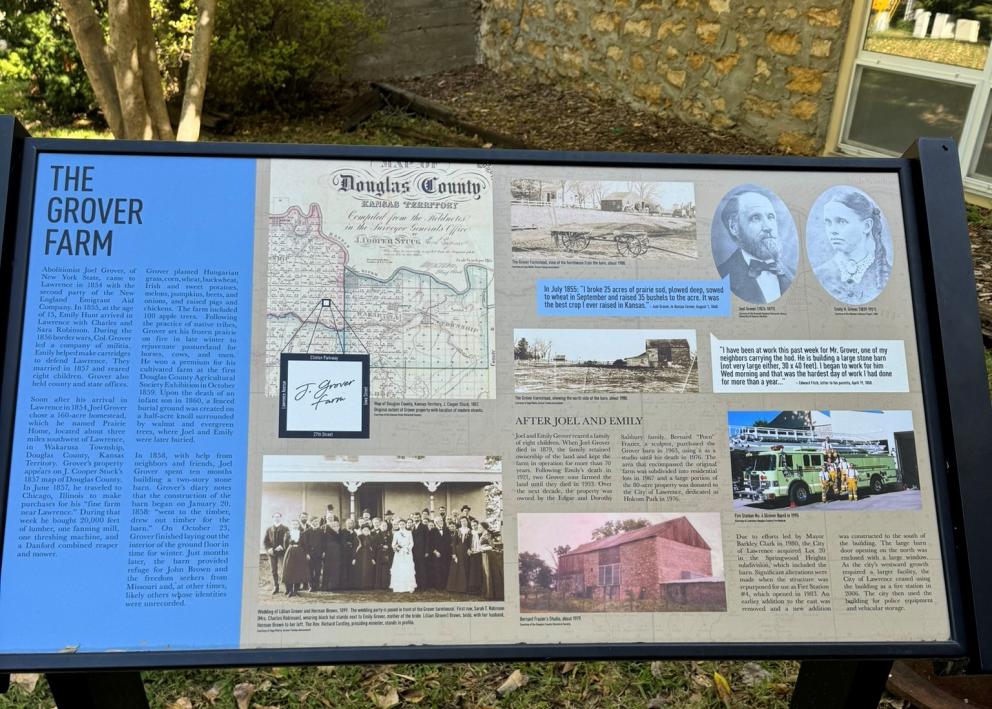 Information Sign of The Grover Farm