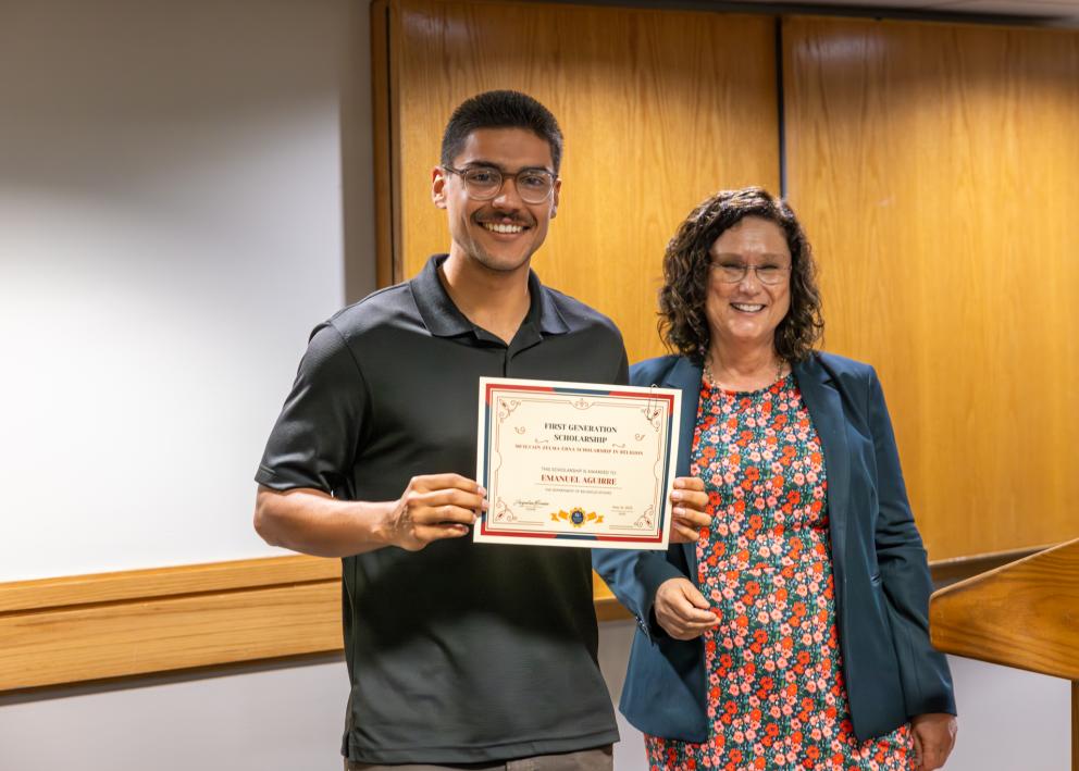 Emanuel Aguirre recognition Ceremony - 2025
